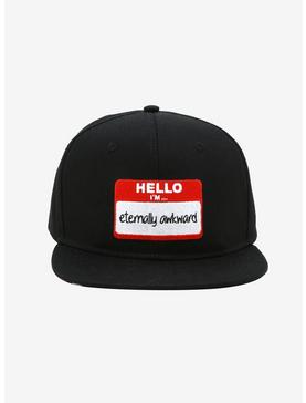 Hello I'm ... Eternally Awkward Snapback Hat, , hi-res