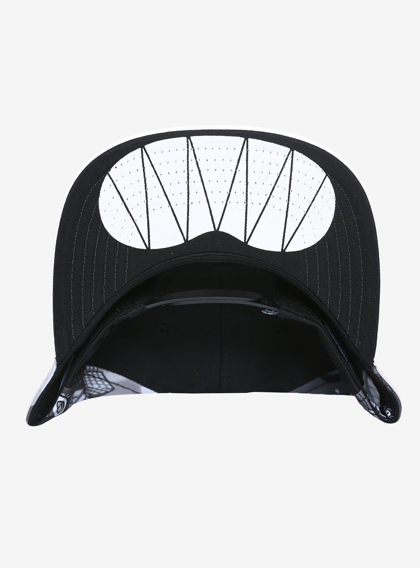 Bendy And The Ink Machine Paneled Snapback Hat, , alternate