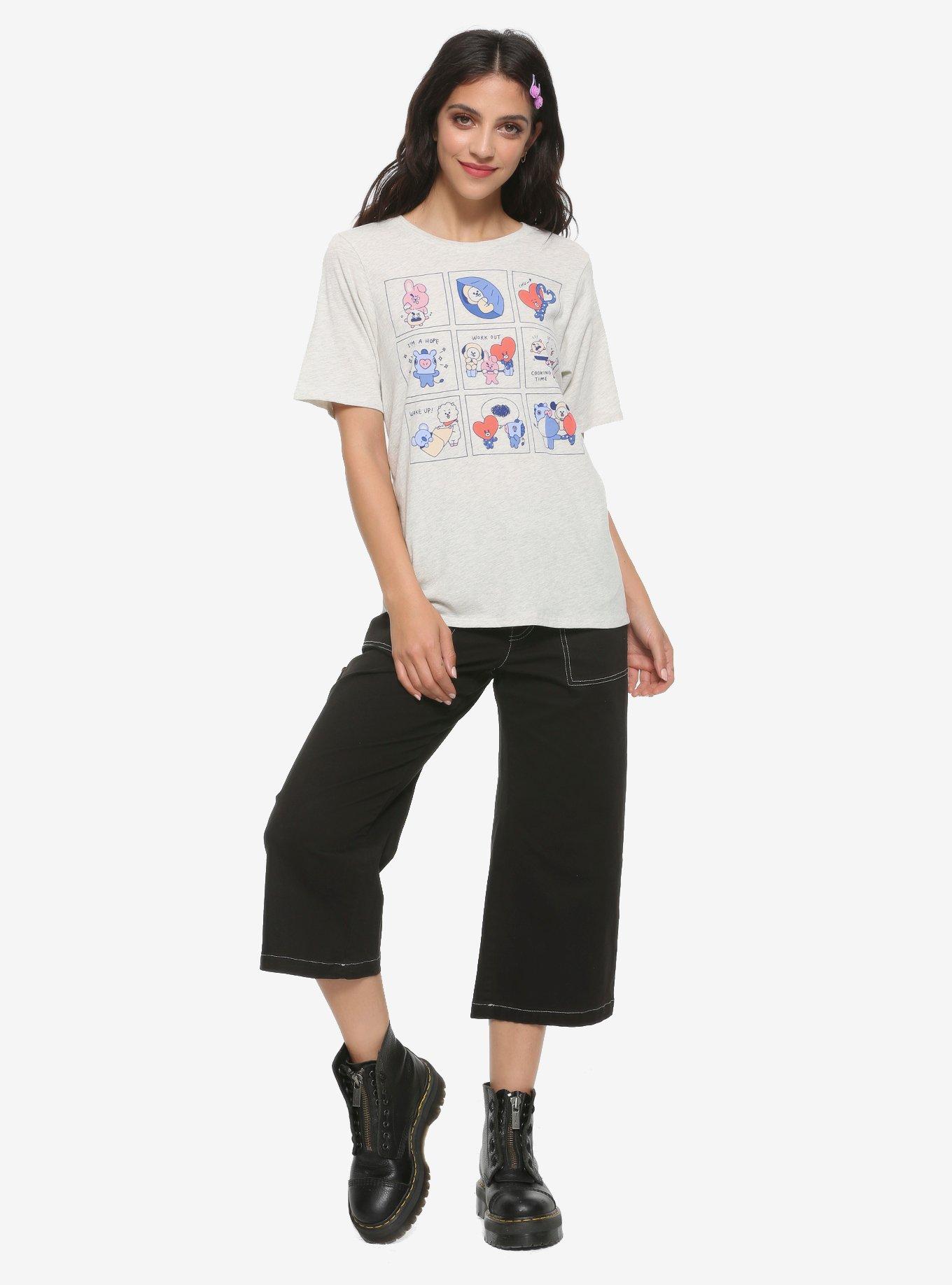 BT21 Boxes Girls T-Shirt, MULTI, alternate