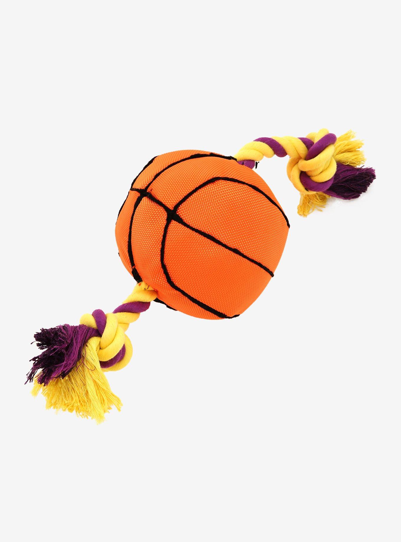 NBA Lakers Basketball Dog Toy, , alternate
