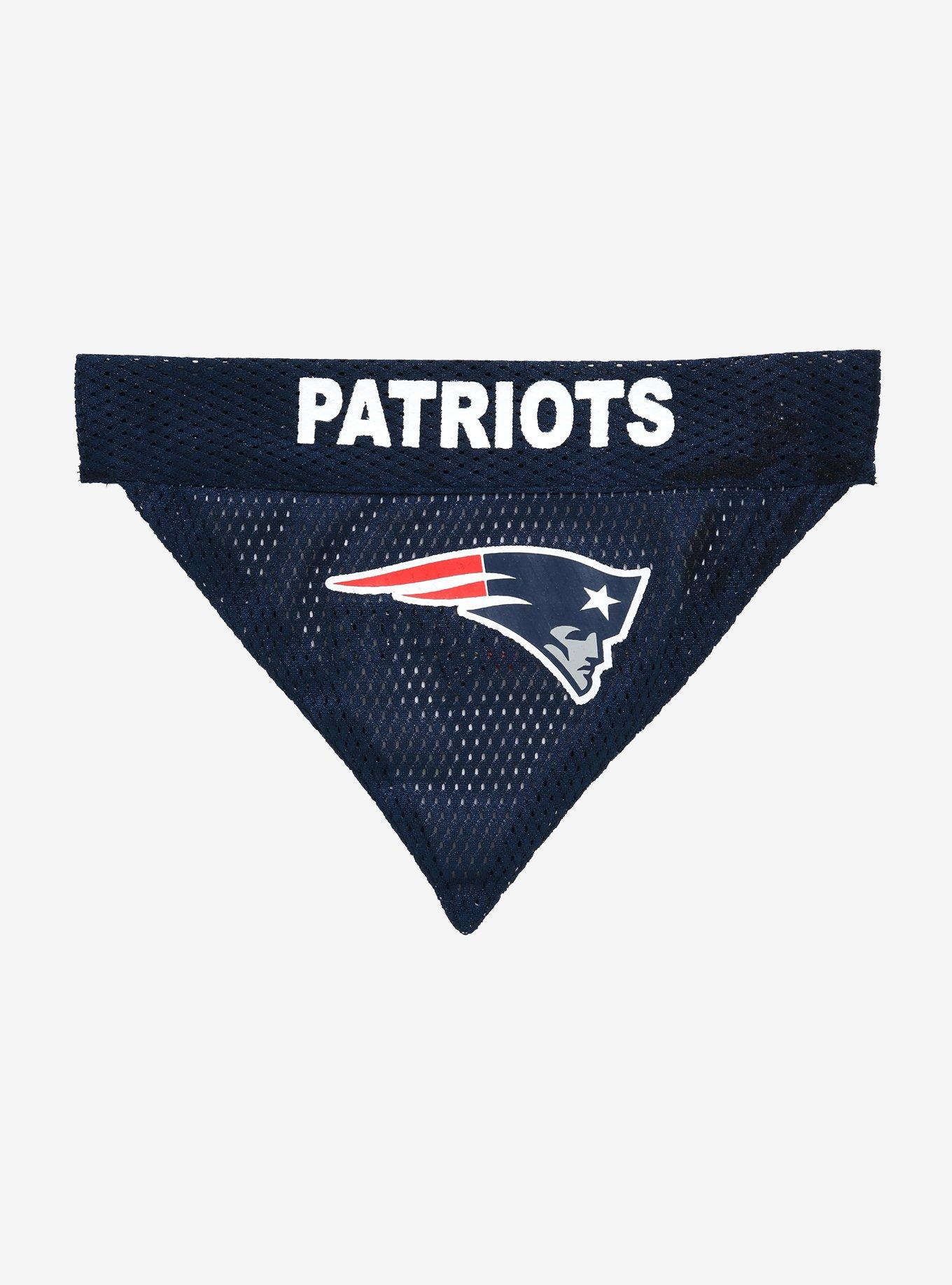 NFL New England Patriots Home & Away Reversible Pet Bandana, , alternate