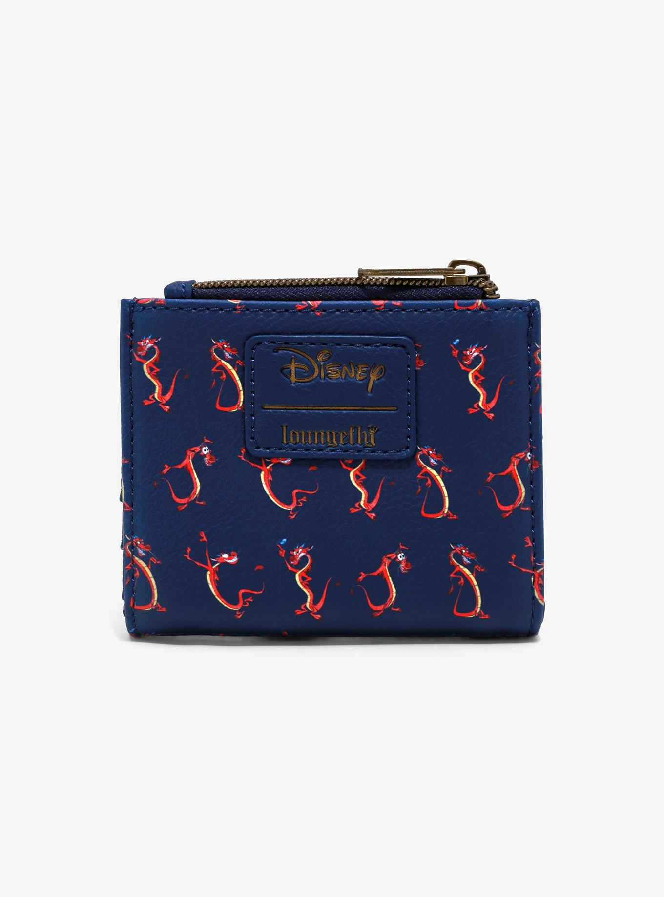 Loungefly Disney Mulan Mushu Bi-Fold Wallet, , alternate
