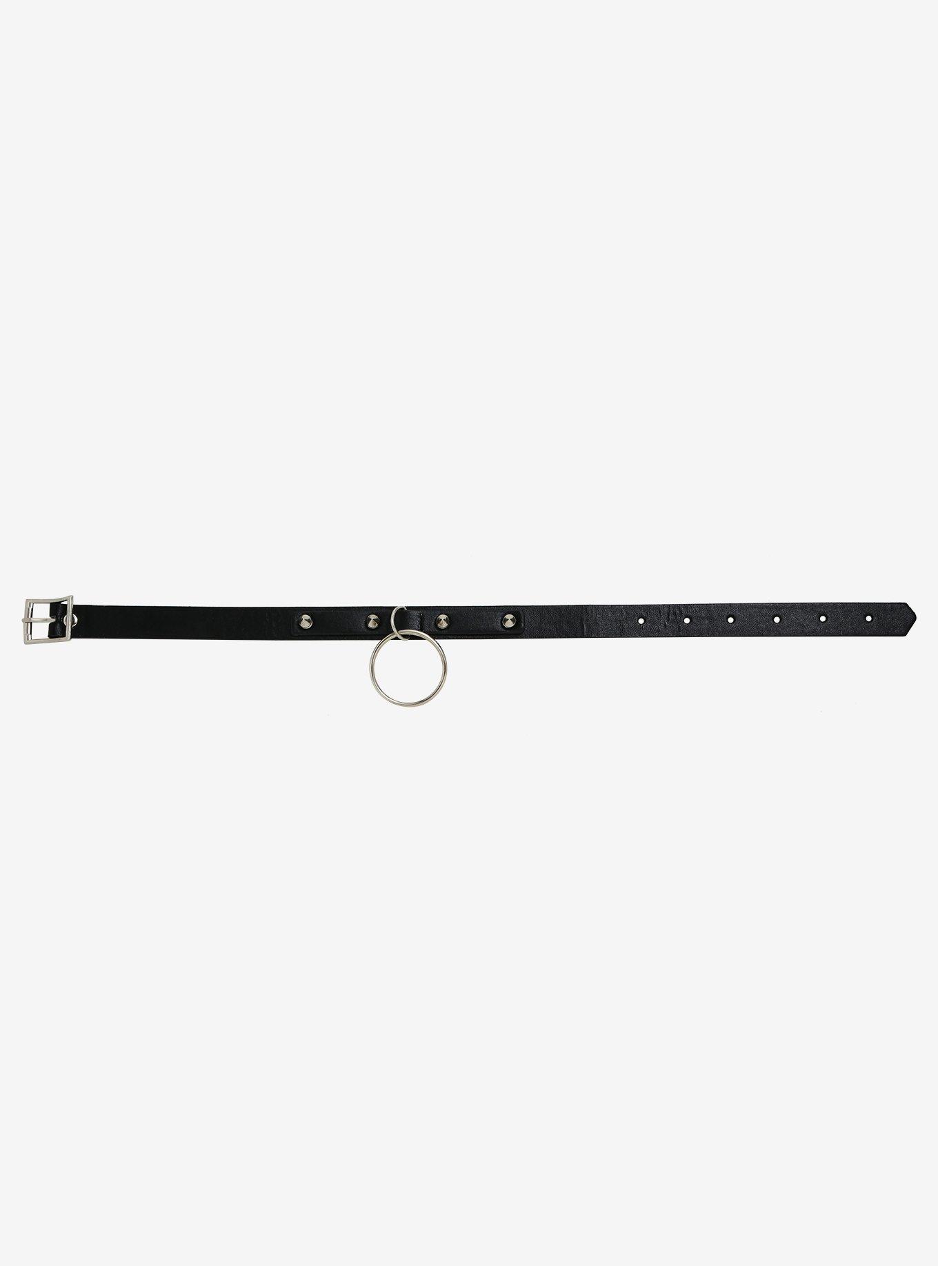 Spike & O-Ring Choker, , alternate