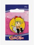 Sailor Moon Sailor Venus Glitter Enamel Pin, , alternate