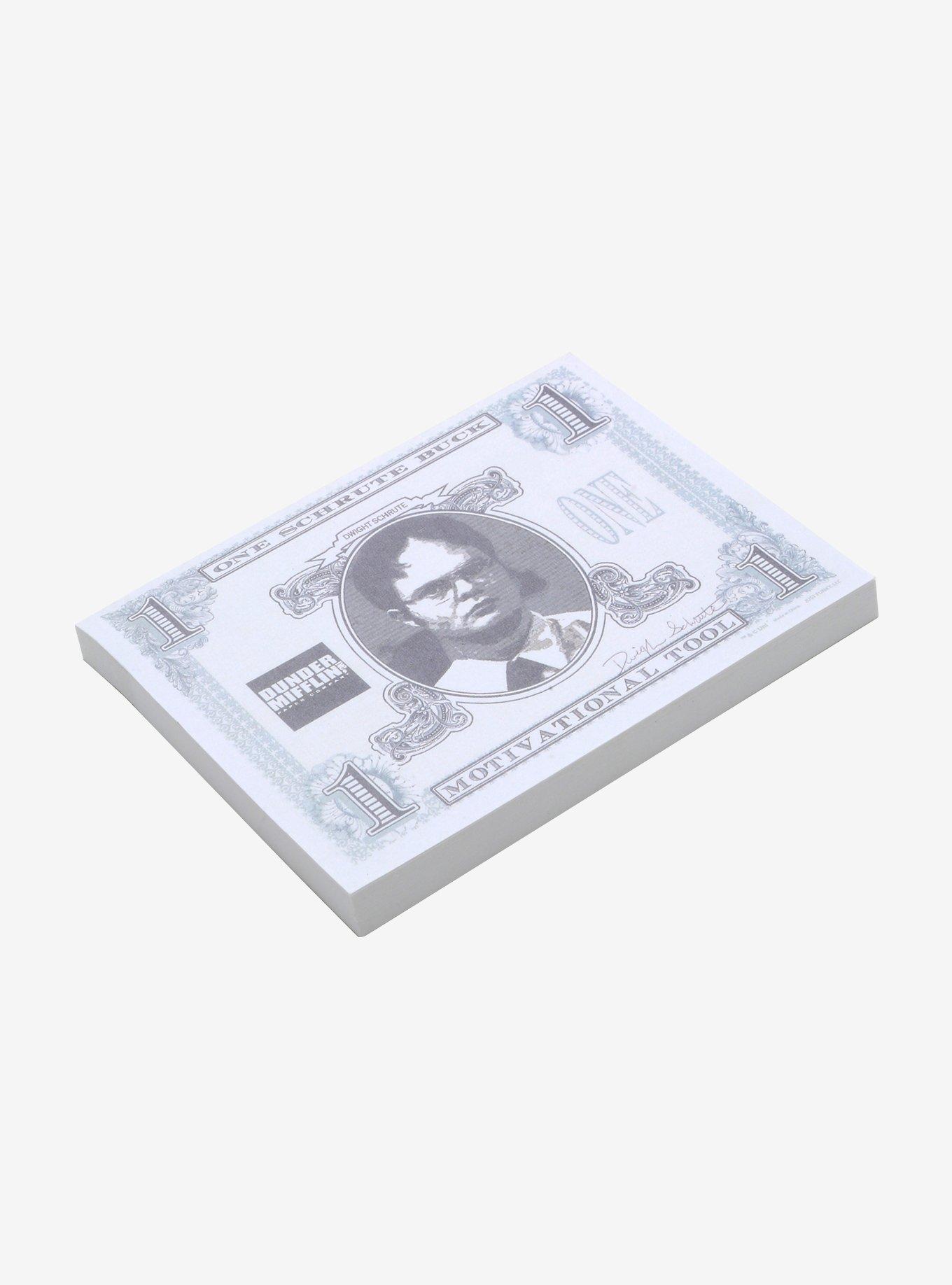 The Office Schrute Buck Sticky Note Pad, , alternate