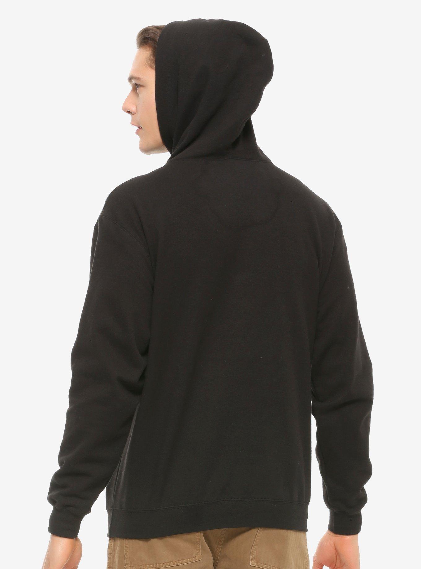 One Piece Straw Hat Pirates Compass Hoodie - BoxLunch Exclusive, BLACK, alternate