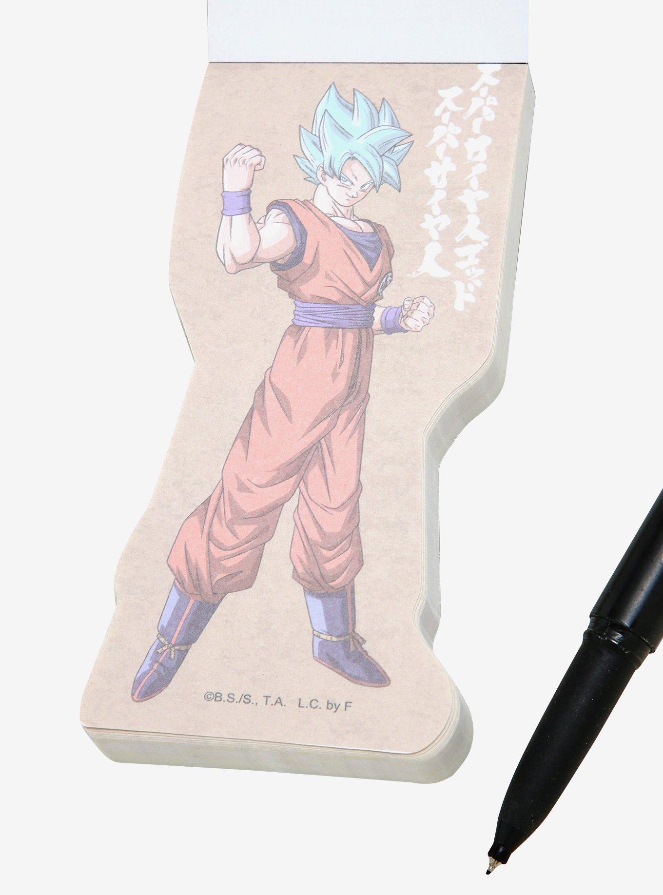 Dragon Ball Super Super Saiyan Blue Goku Notepad - BoxLunch Exclusive, , alternate