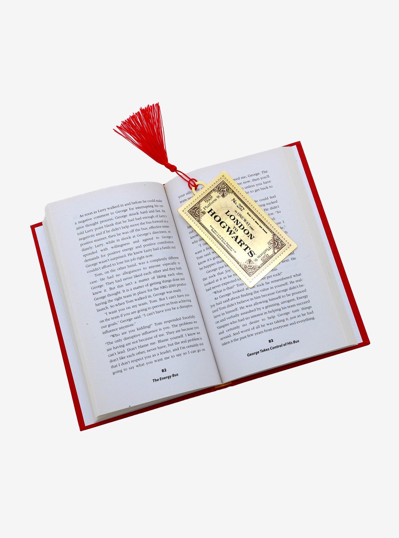 Harry Potter Hogwarts Train Ticket Bookmark - BoxLunch Exclusive, , alternate