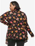 Disney Pixar Coco Floral Girls Flyaway Cardigan Plus Size, MULTI, alternate