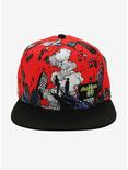 Mob Psycho 100 Destroyed City Snapback Hat, , alternate