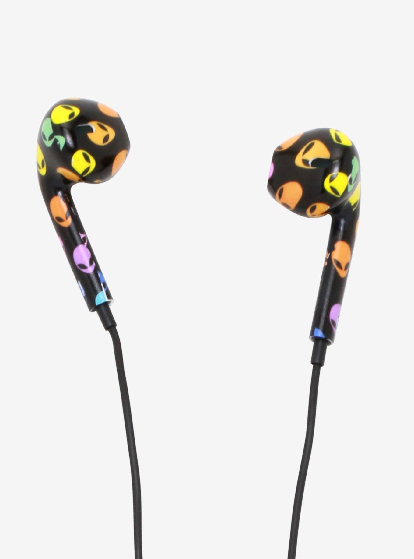 Rainbow Alien Earbuds, , alternate