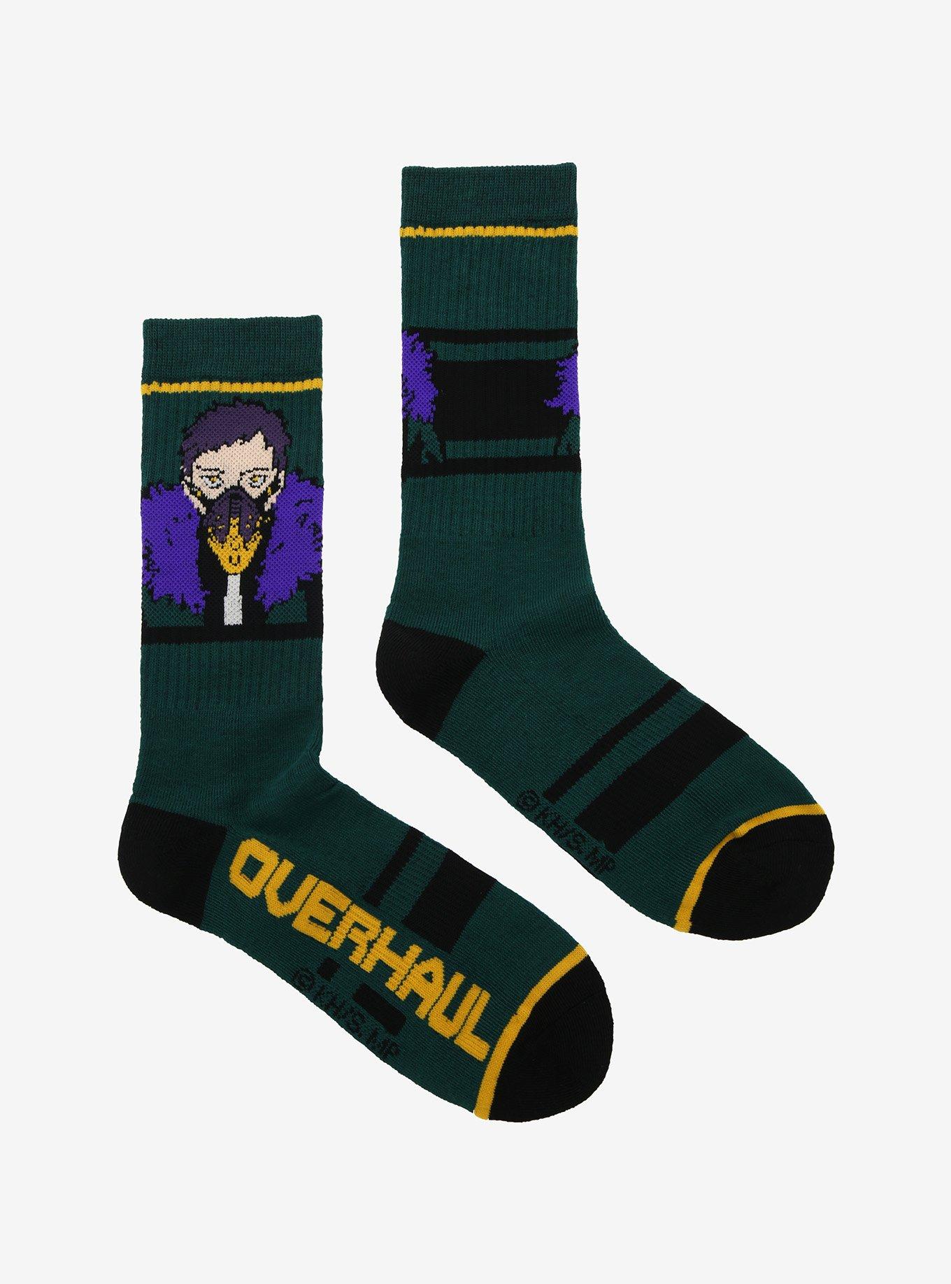 My Hero Academia Overhaul Crew Socks, , alternate