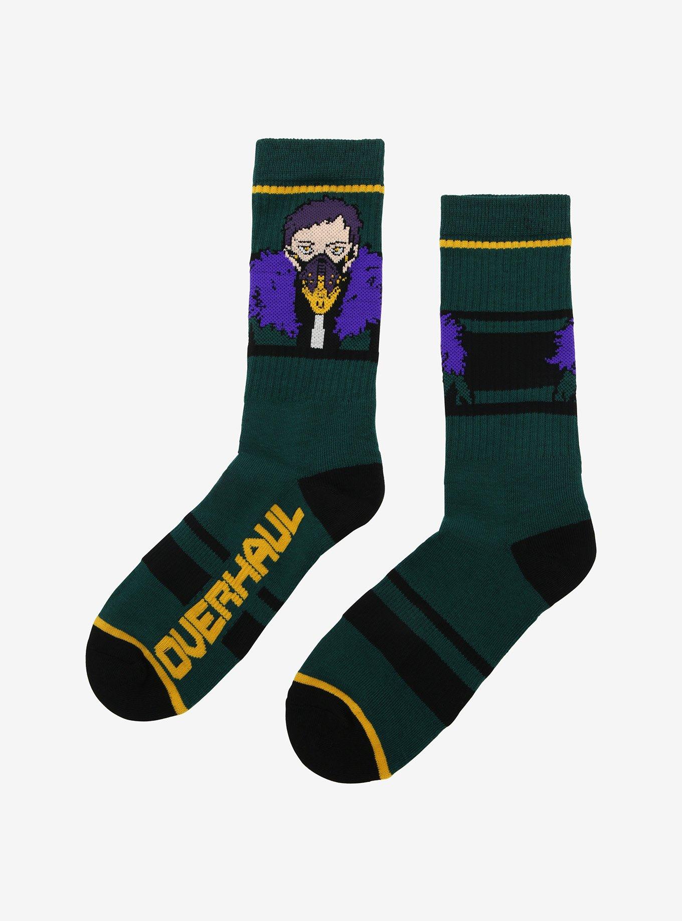 My Hero Academia Overhaul Crew Socks, , alternate