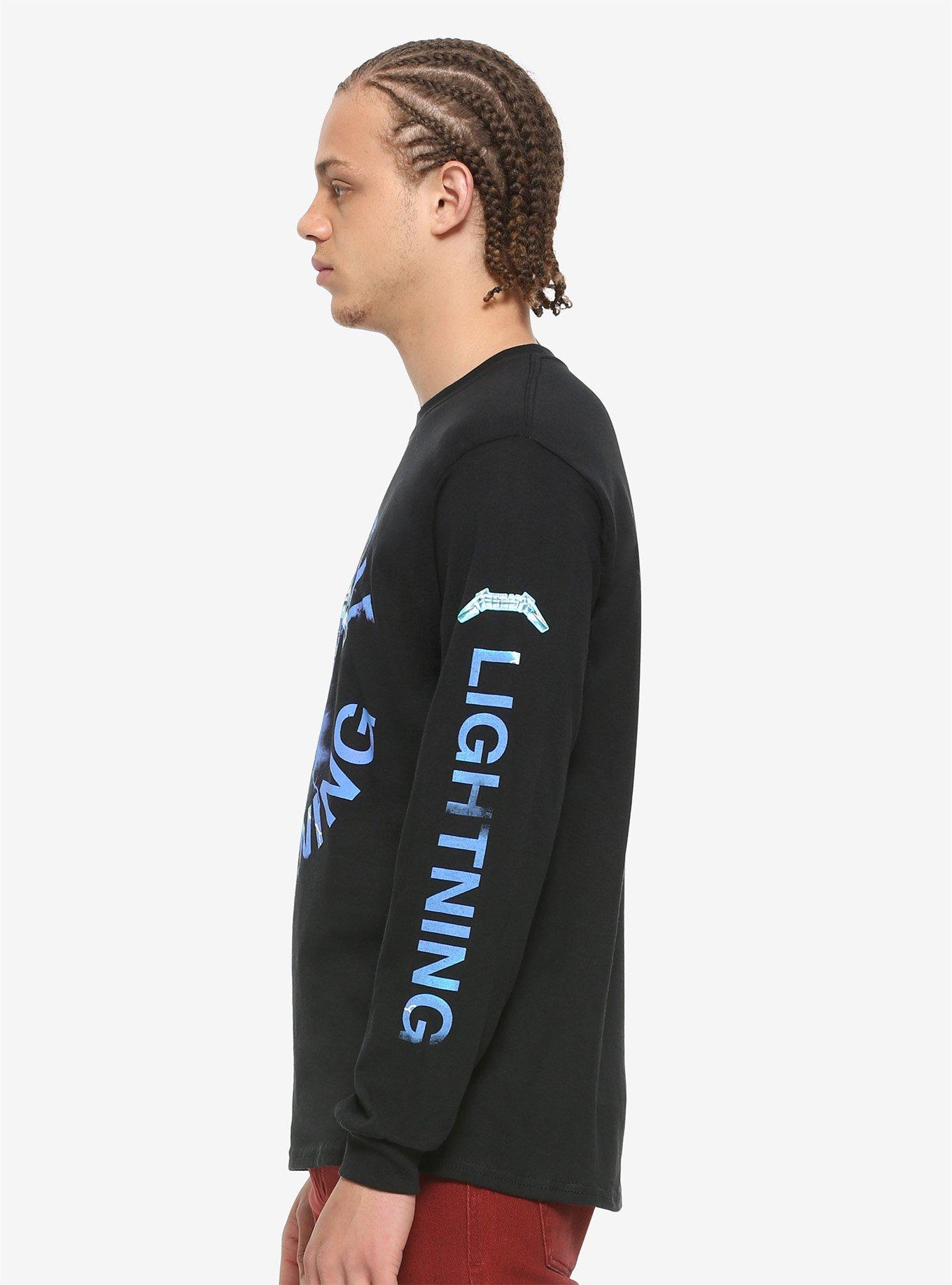 Metallica Ride The Lightning Seal Long-Sleeve T-Shirt, BLACK, alternate