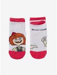 Disney Pixar Up Carl & Ellie No-Show Socks, , alternate