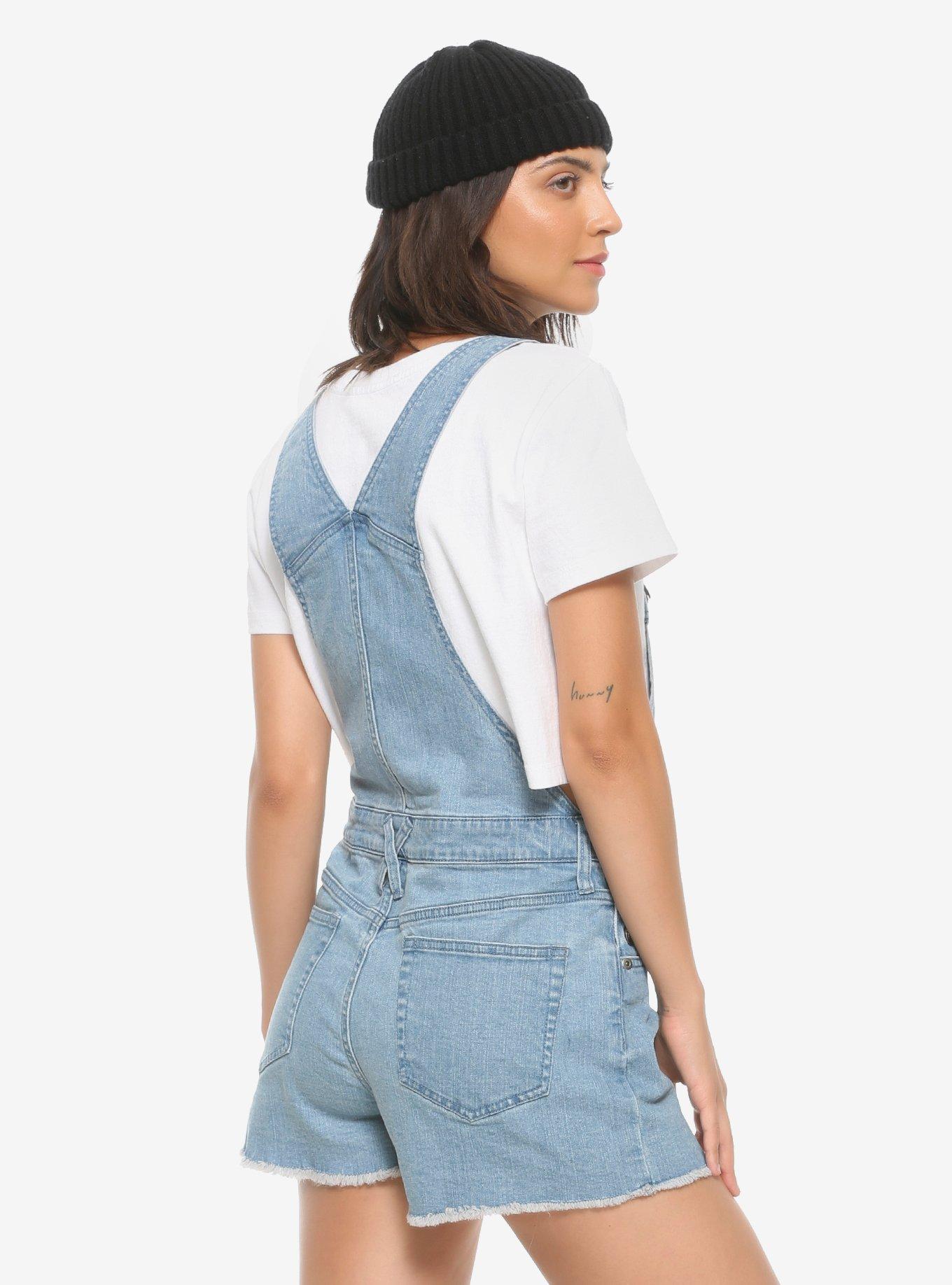 Disney Winnie The Pooh Hunny Shortalls, INDIGO, alternate