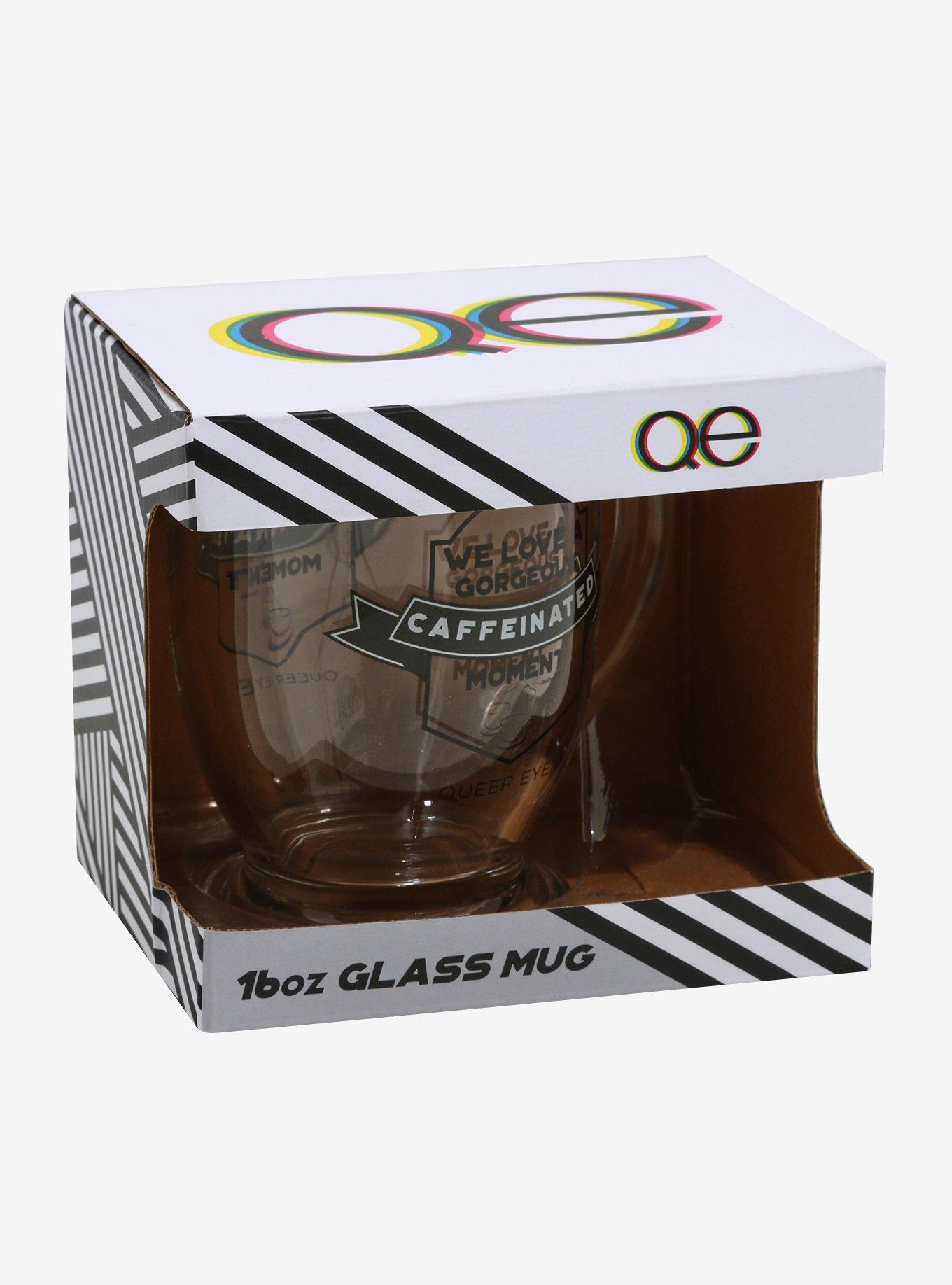Queer Eye Gorgeous Caffeinated Moment Glass Mug - BoxLunch Exclusive, , alternate