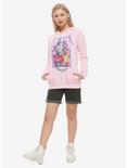 Disney Beauty And The Beast Stained Glass Girls Hoodie, MULTI, alternate