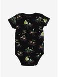 Our Universe Disney The Princess and the Frog Bayou Infant Bodysuit - BoxLunch Exclusive, BLACK, alternate