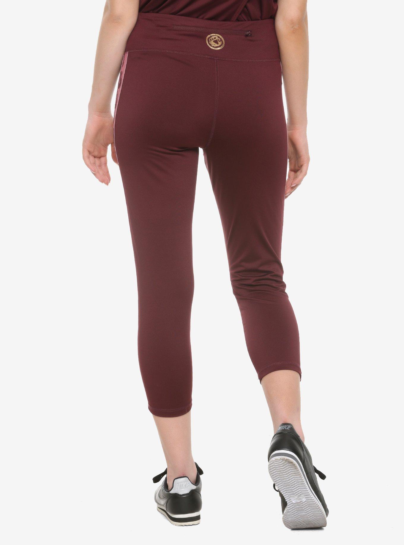 Our Universe Disney Mulan Mushu Striped Leggings - BoxLunch Exclusive, WHITE, alternate