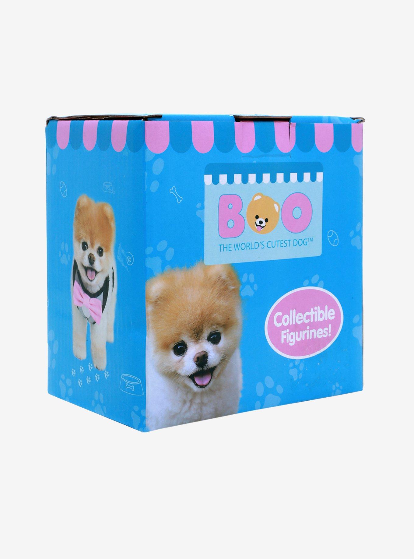 Boo The World's Cutest Dog Straw Hat Resin Figure, , alternate