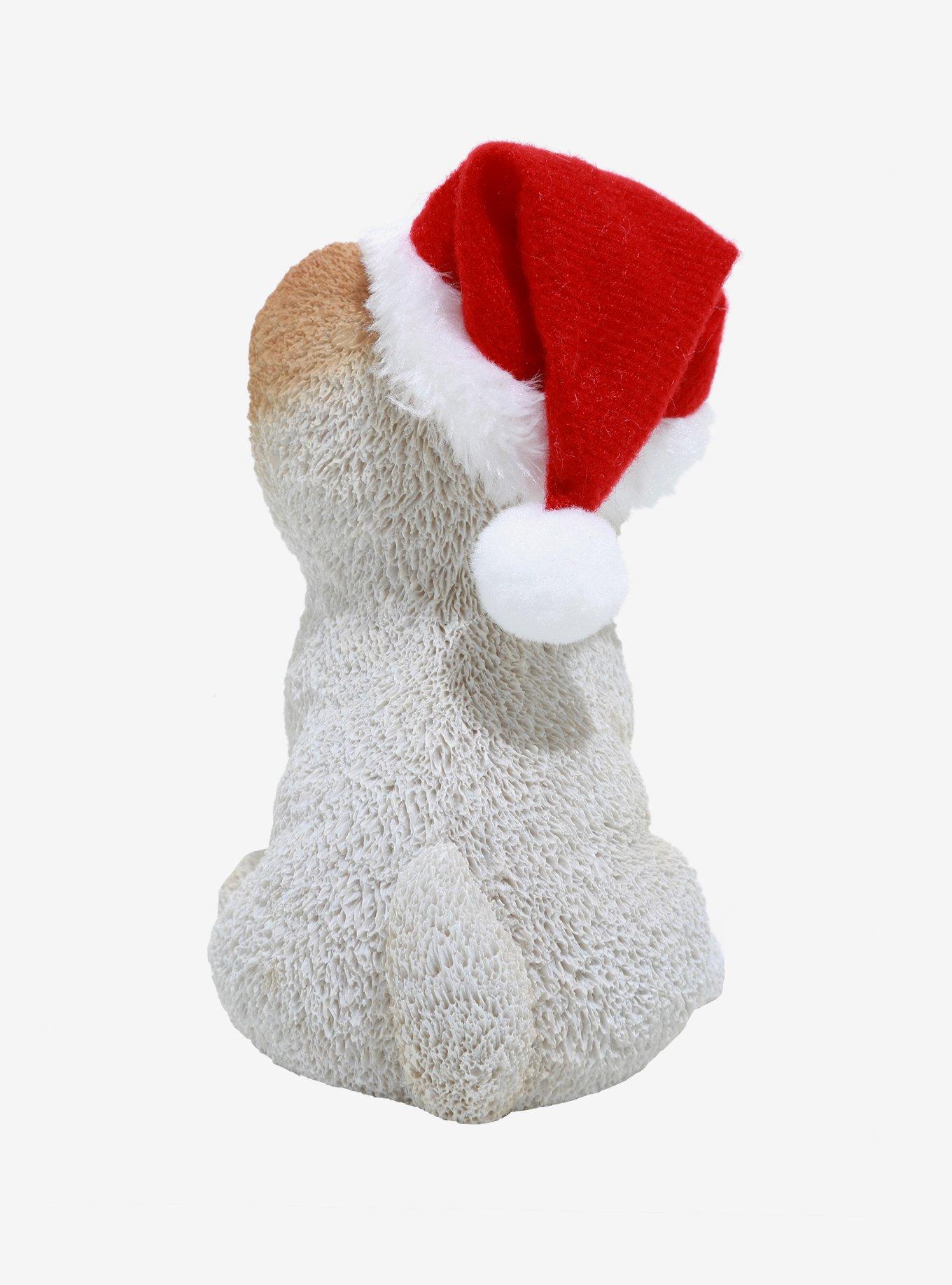 Boo The World's Cutest Dog Christmas Santa Hat Resin Figure, , alternate
