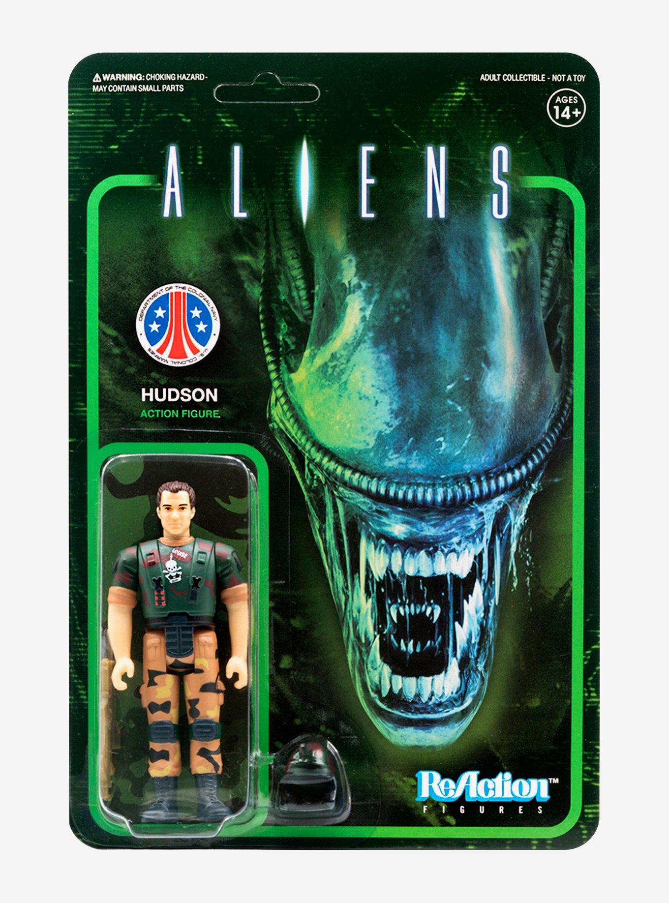 Super7 ReAction Aliens Hudson Collectible Action Figure, , alternate