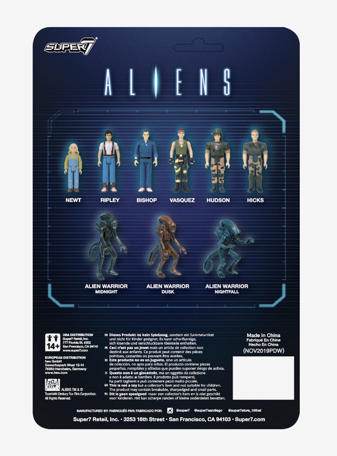 Super7 ReAction Aliens Hudson Collectible Action Figure, , alternate