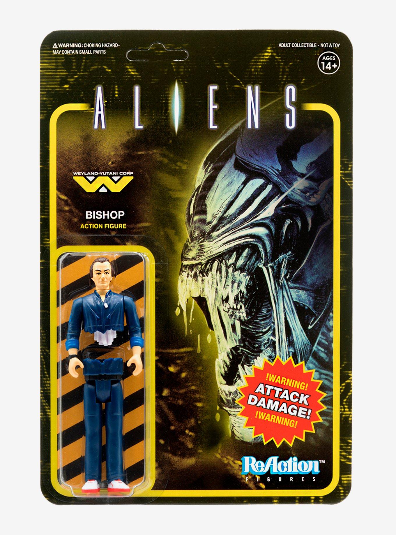 Super7 ReAction Aliens Bishop Collectible Action Figure, , alternate