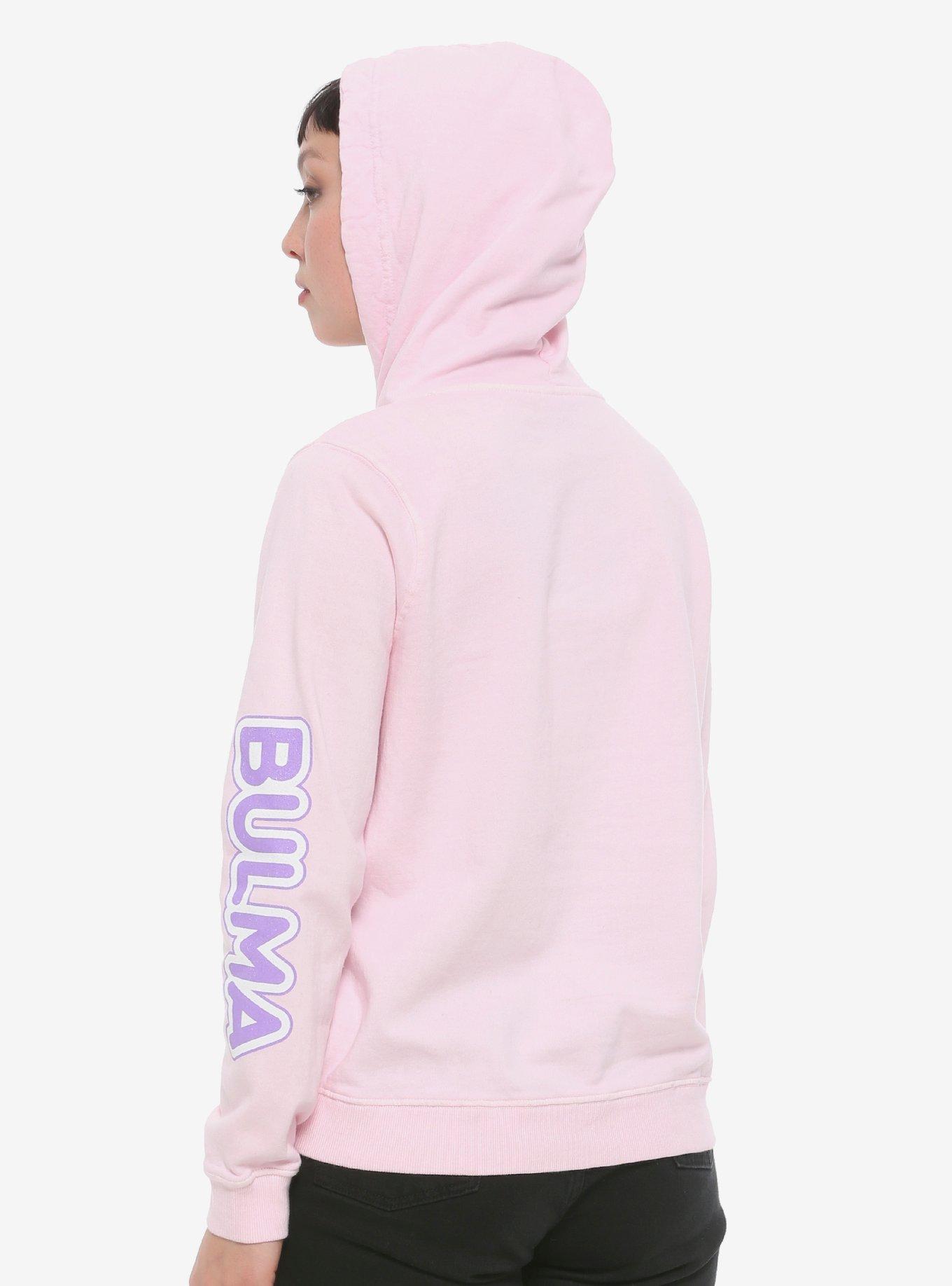 Dragon Ball Z Bulma Girls Pink Hoodie, MULTI, alternate