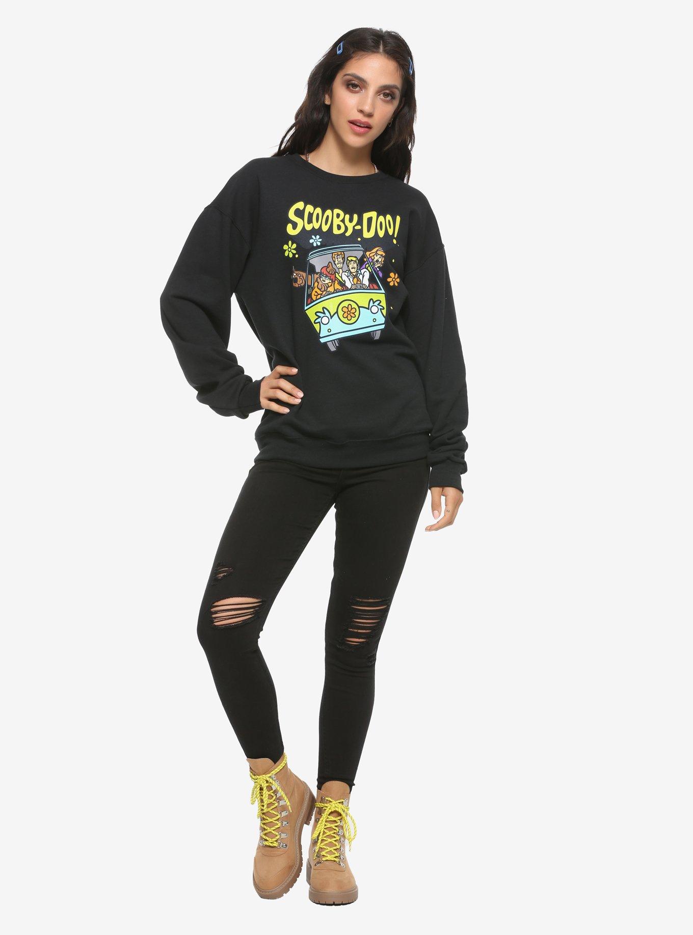 Scooby-Doo Mystery Machine Girls Sweatshirt, MULTI, alternate
