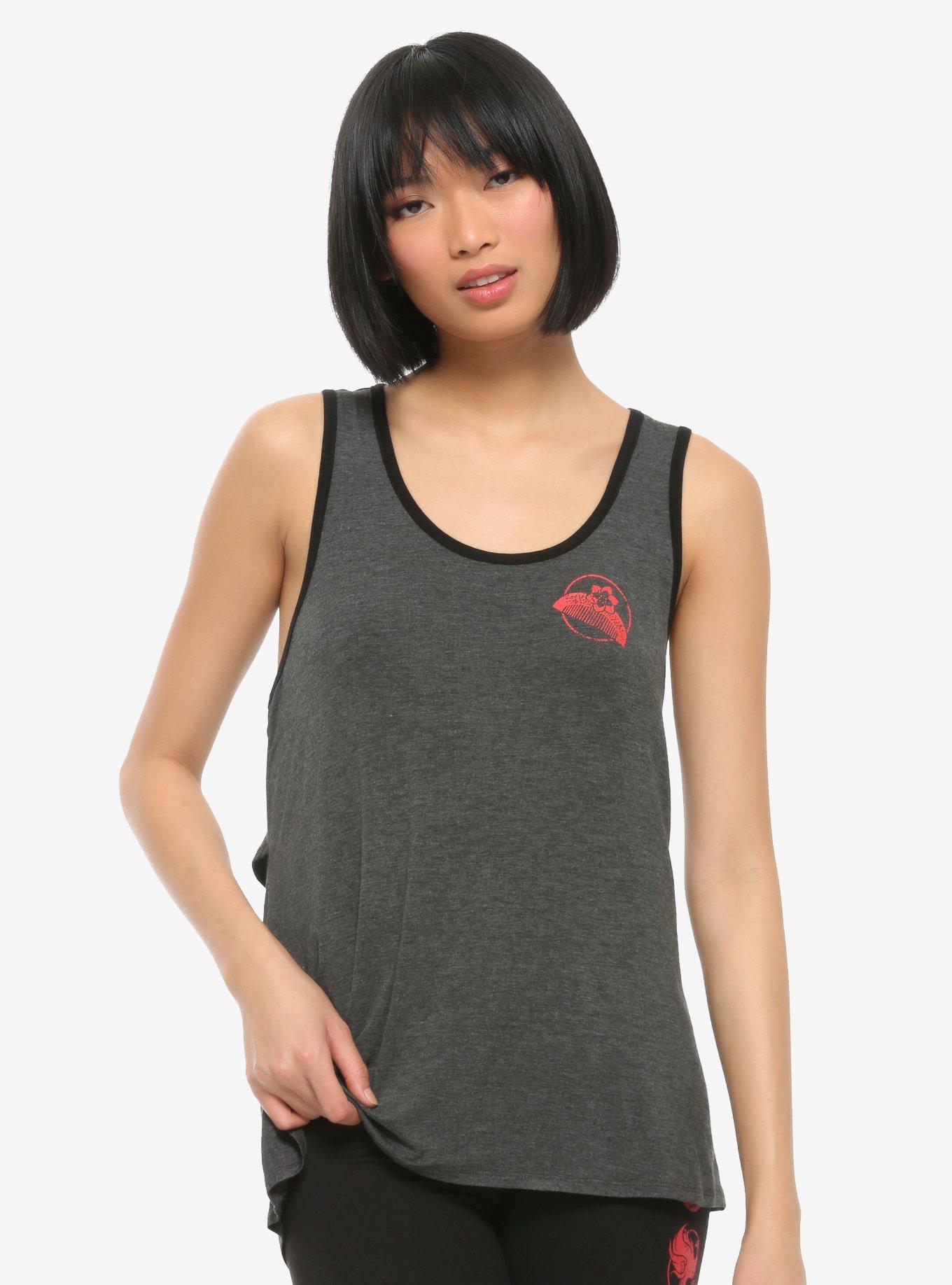 Her Universe Disney Mulan Sword Mesh Back Tank Top, MULTI, alternate