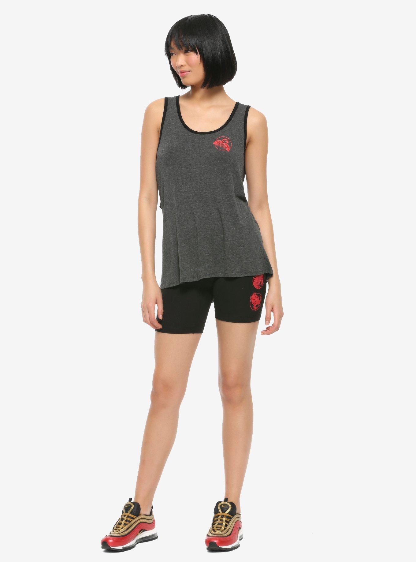 Her Universe Disney Mulan Sword Mesh Back Tank Top, MULTI, alternate