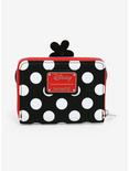 Loungefly Disney Minnie Mouse Retro Polka Dot Zipper Wallet, , alternate