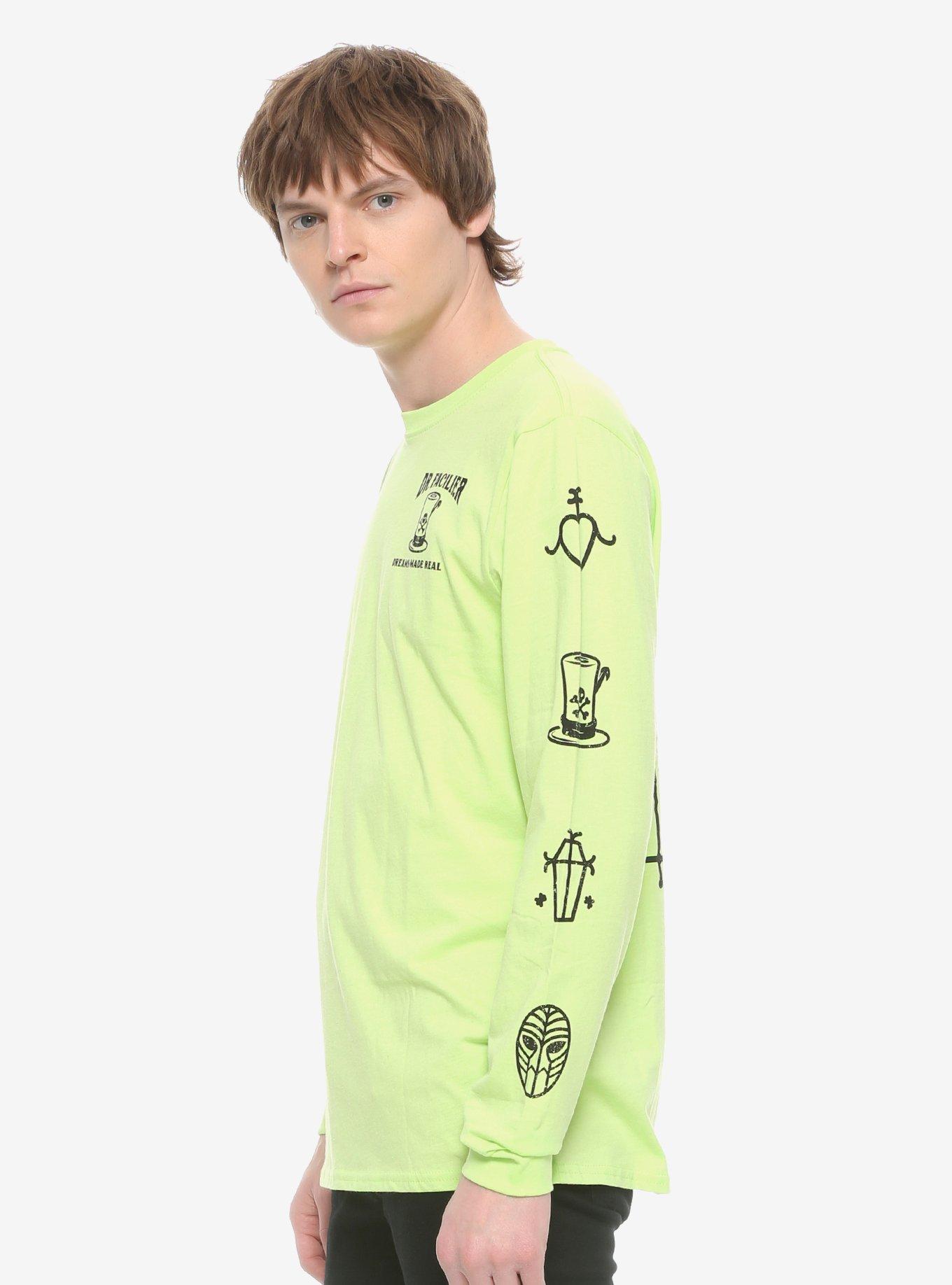 Our Universe Disney The Princess and the Frog Dr. Facilier Dreams Made Real Long Sleeve T-Shirt, GREEN, alternate