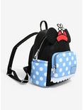 Plus Size Loungefly Disney Minnie Mouse Retro Polka Dot Mini Backpack, , alternate