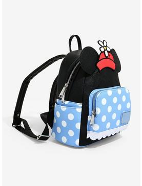 Loungefly Disney Minnie Mouse Retro Polka Dot Mini Backpack, , hi-res