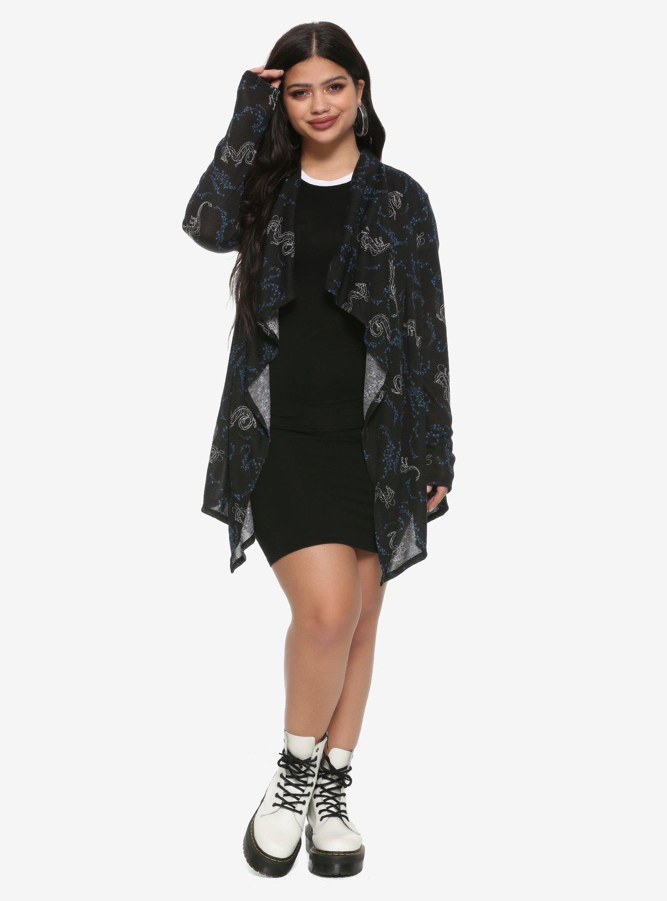 Her Universe Studio Ghibli Spirited Away Haku Flyaway Cardigan, MULTI, alternate