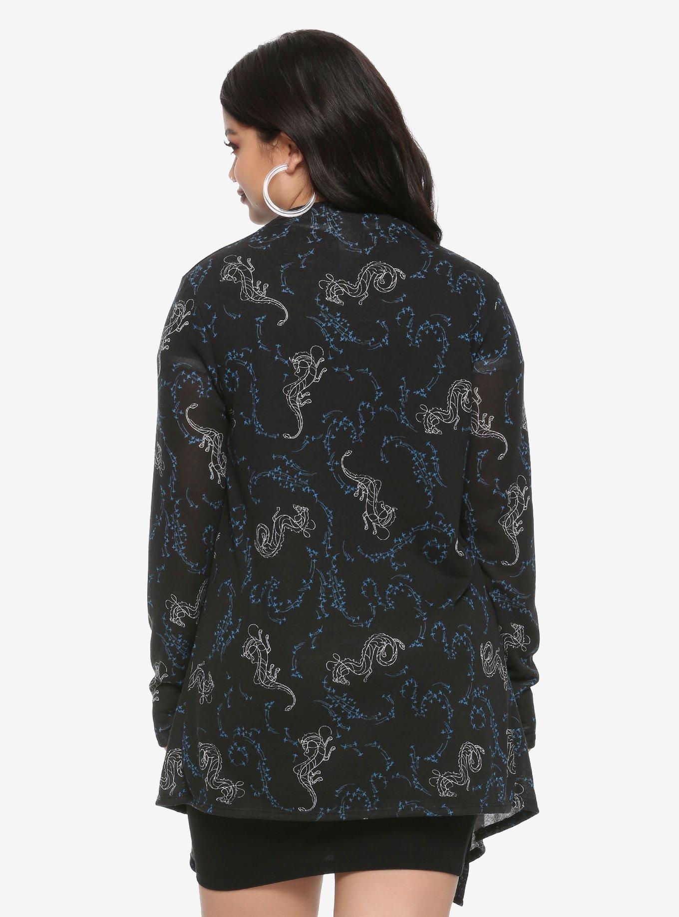 Her Universe Studio Ghibli Spirited Away Haku Flyaway Cardigan, MULTI, alternate