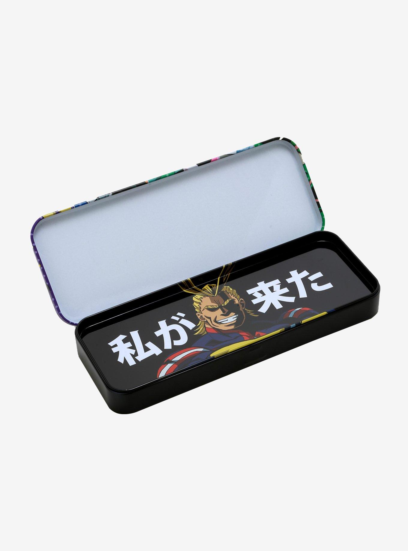 My Hero Academia Metal Two-Tiered Pencil Case, , alternate