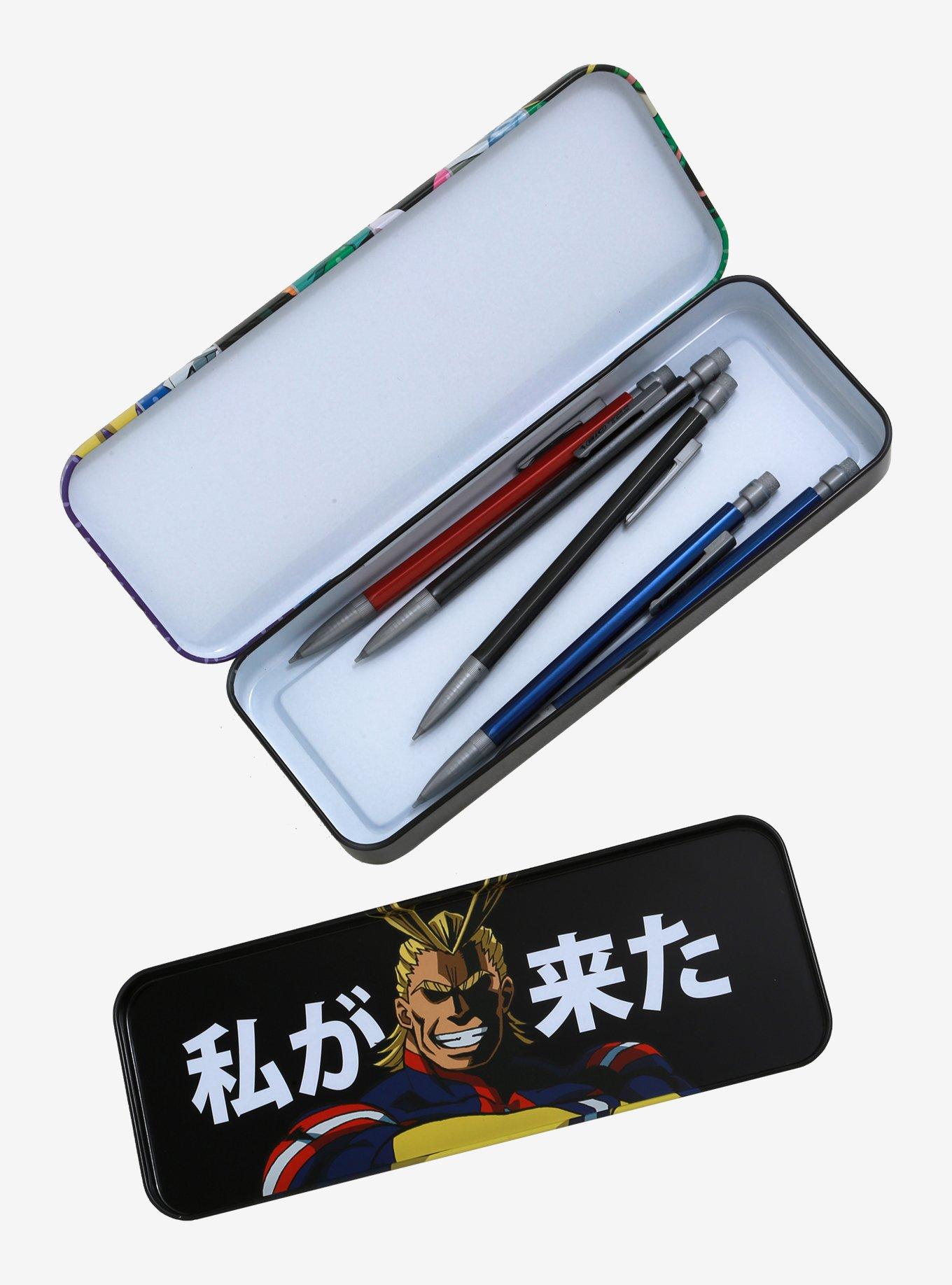 My Hero Academia Metal Two-Tiered Pencil Case, , alternate
