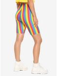 Rainbow Girls Bike Shorts, RAINBOW, alternate