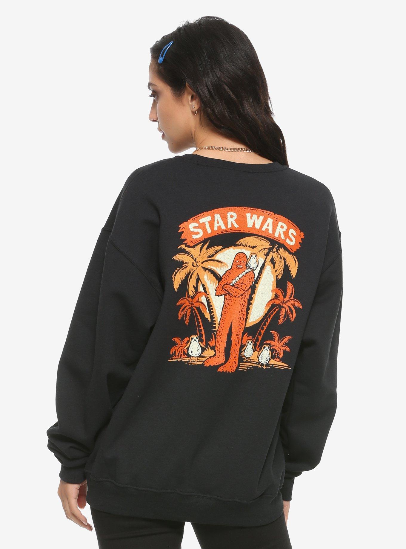 Star Wars Porg Island Girls Sweatshirt, MULTI, alternate