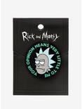 Rick And Morty Rick Opinion Enamel Pin, , alternate
