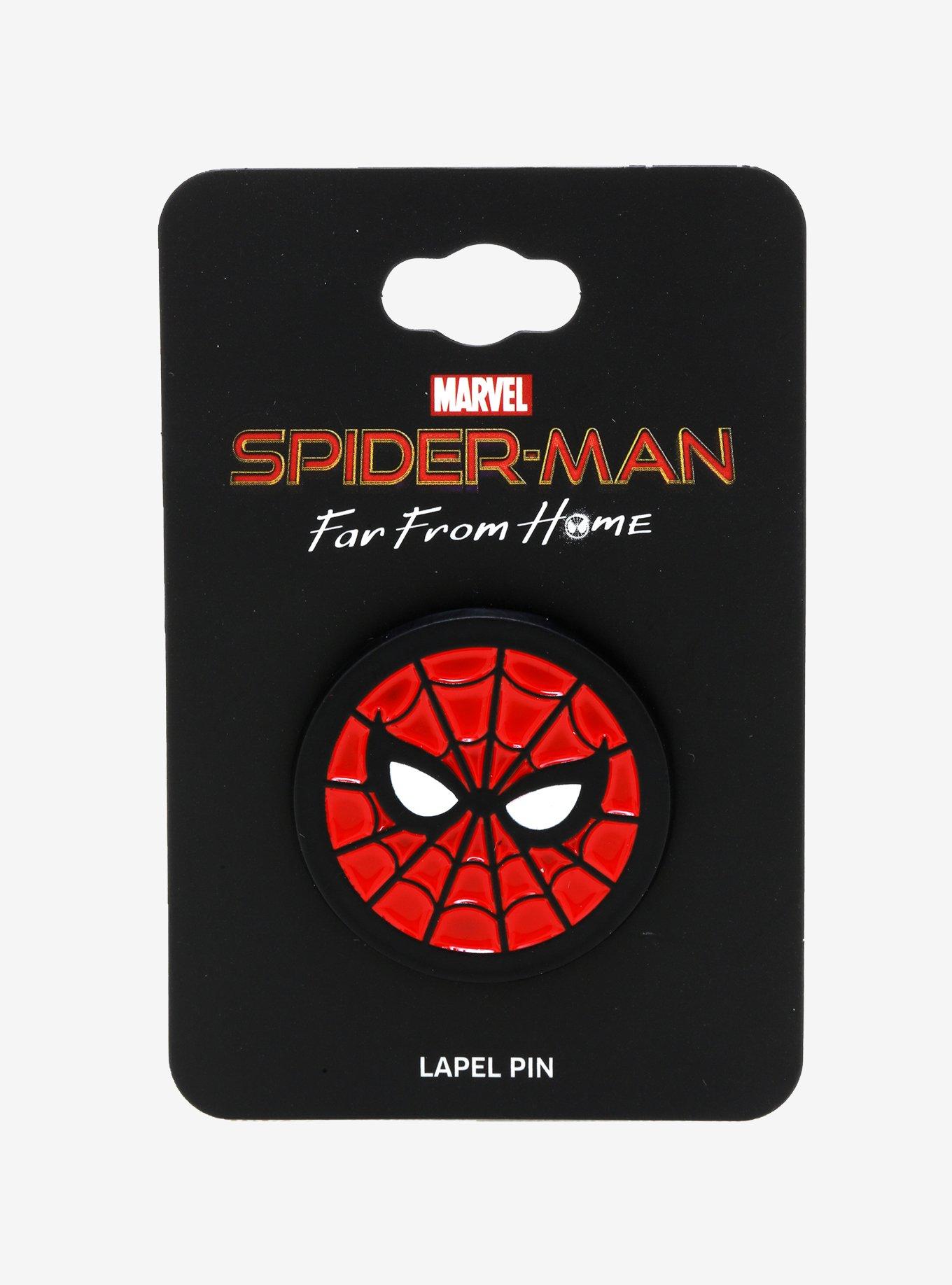 Marvel Spider-Man: Far From Home Logo Enamel Pin, , alternate