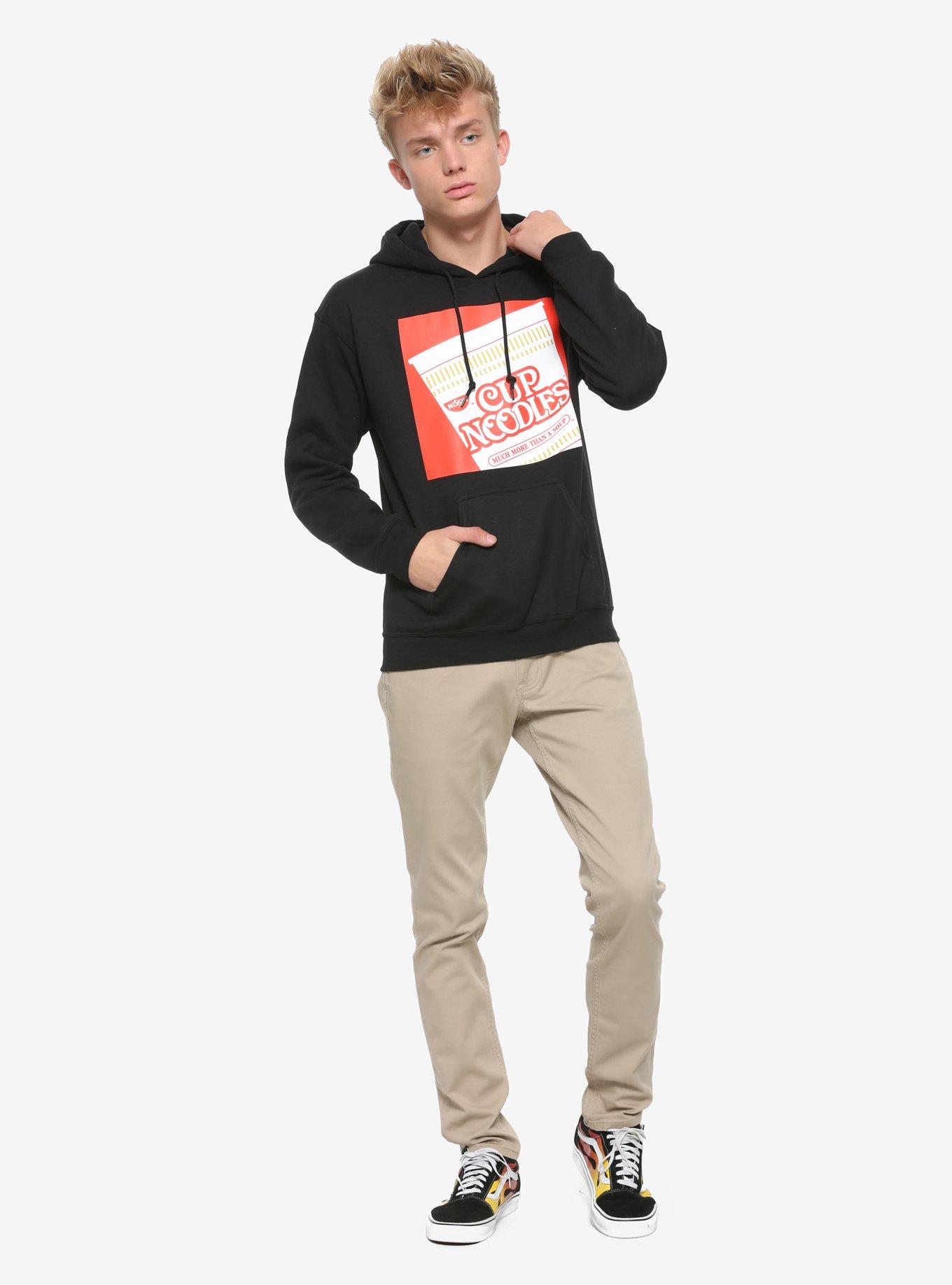 Nissin Cup Noodles Black Hoodie, MULTI, alternate