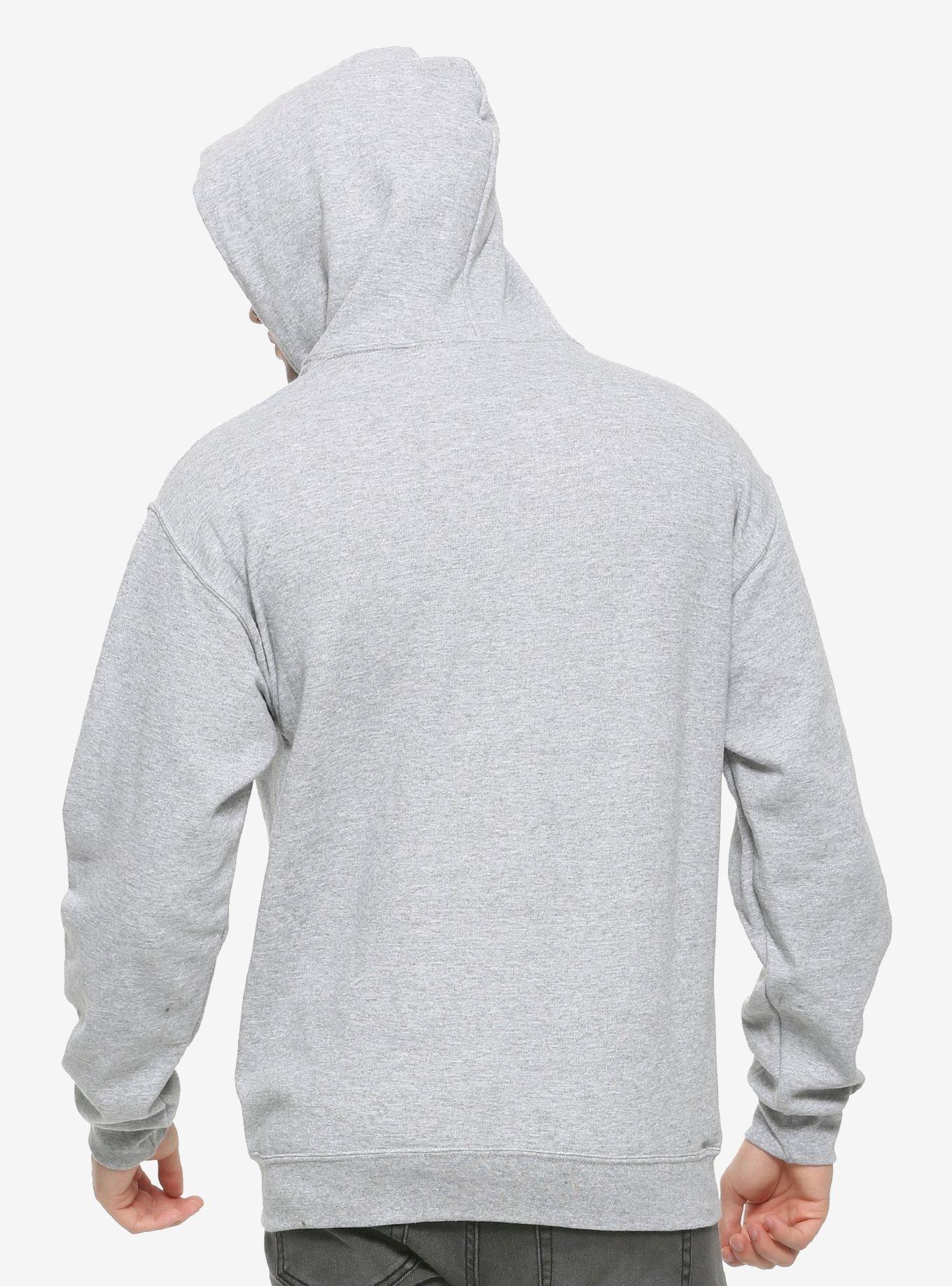 My Hero Academia Logo Grey Hoodie, MULTI, alternate