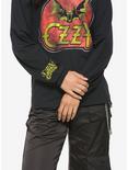 Ozzy Osbourne Bat Logo Girls Long-Sleeve T-Shirt, BLACK, alternate