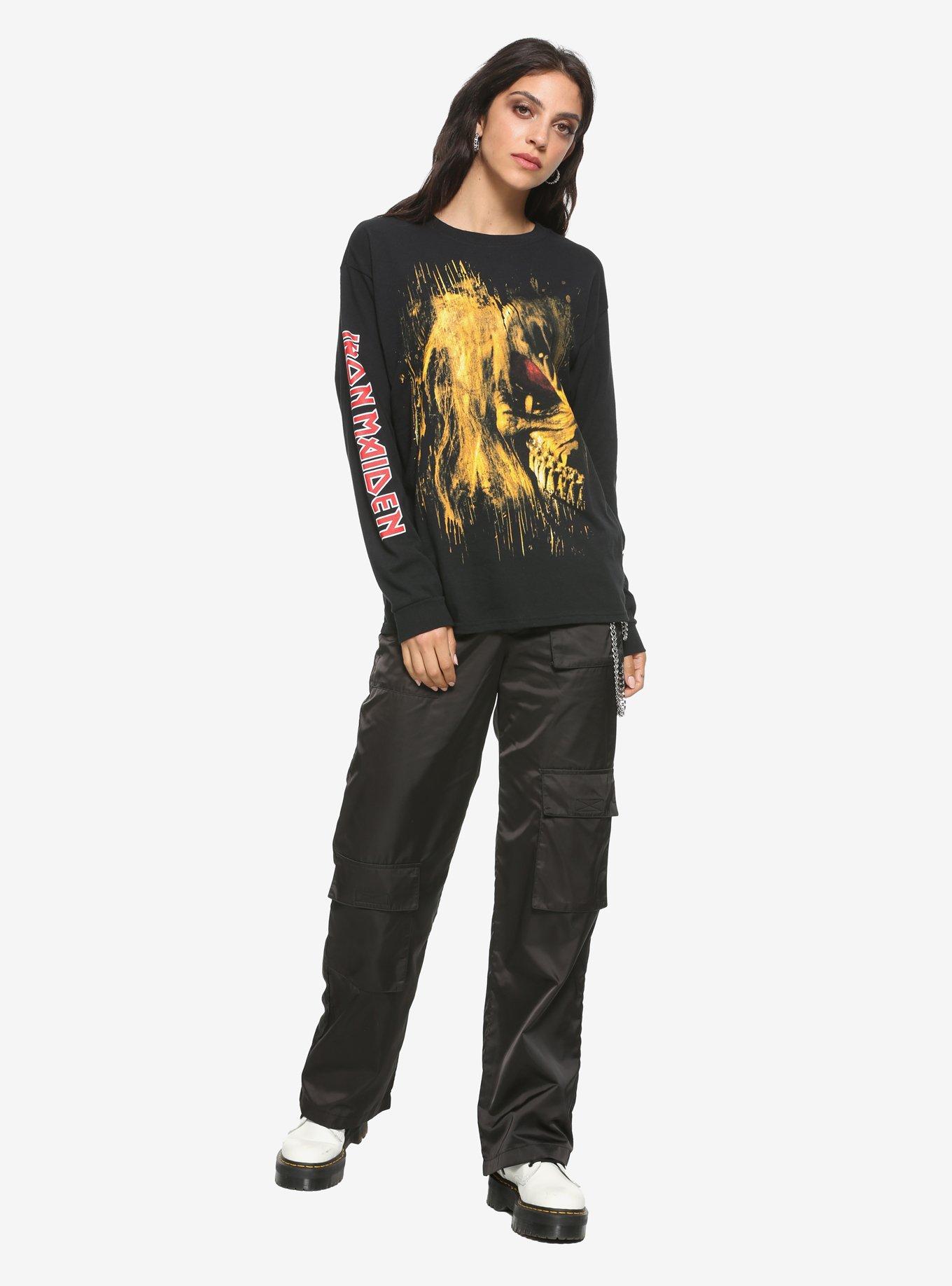 Iron Maiden Rainmaker Girls Long-Sleeve T-Shirt, BLACK, alternate