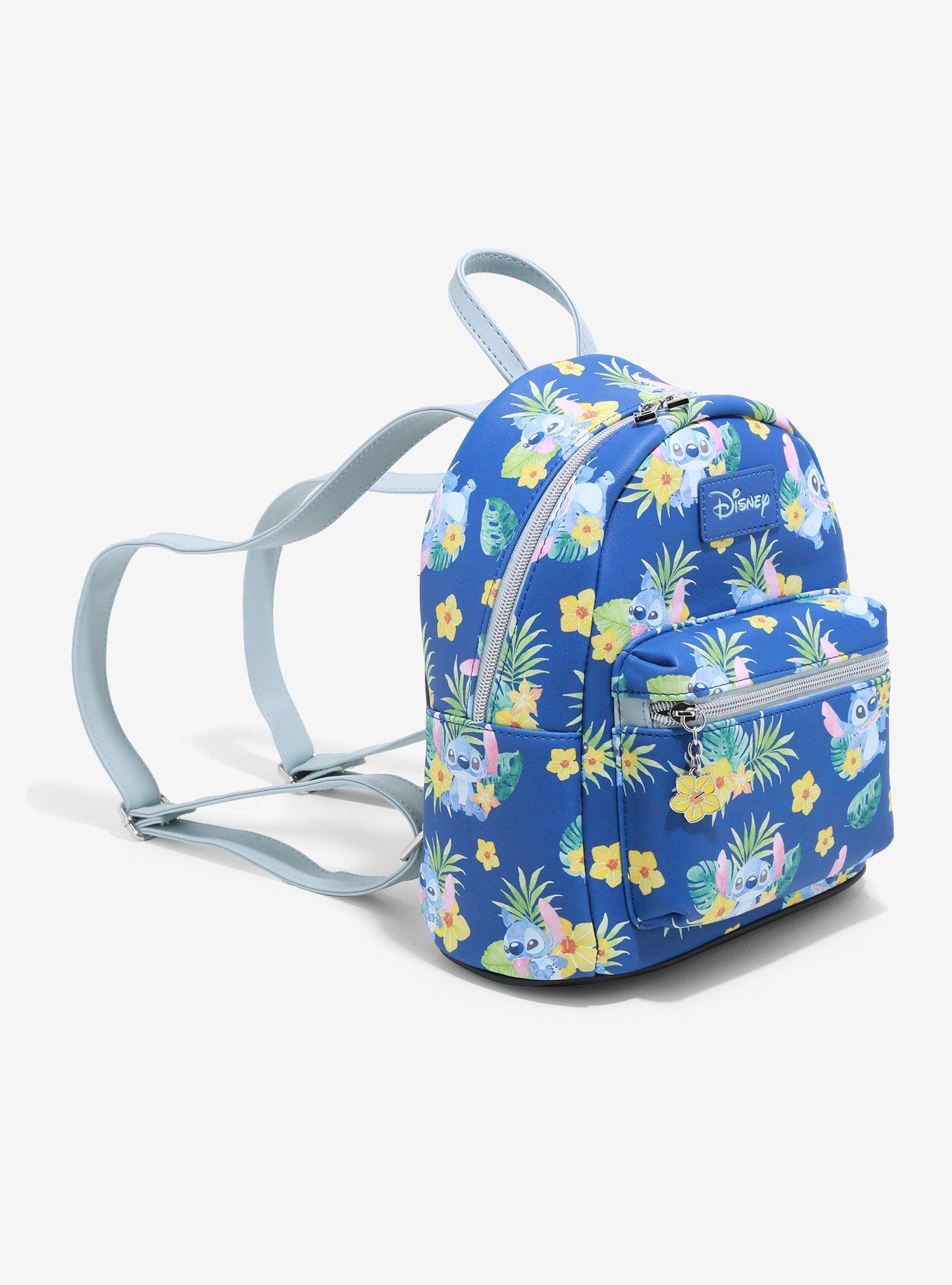 Loungefly Disney Lilo & Stitch Tropical Stitch Mini Backpack, , alternate